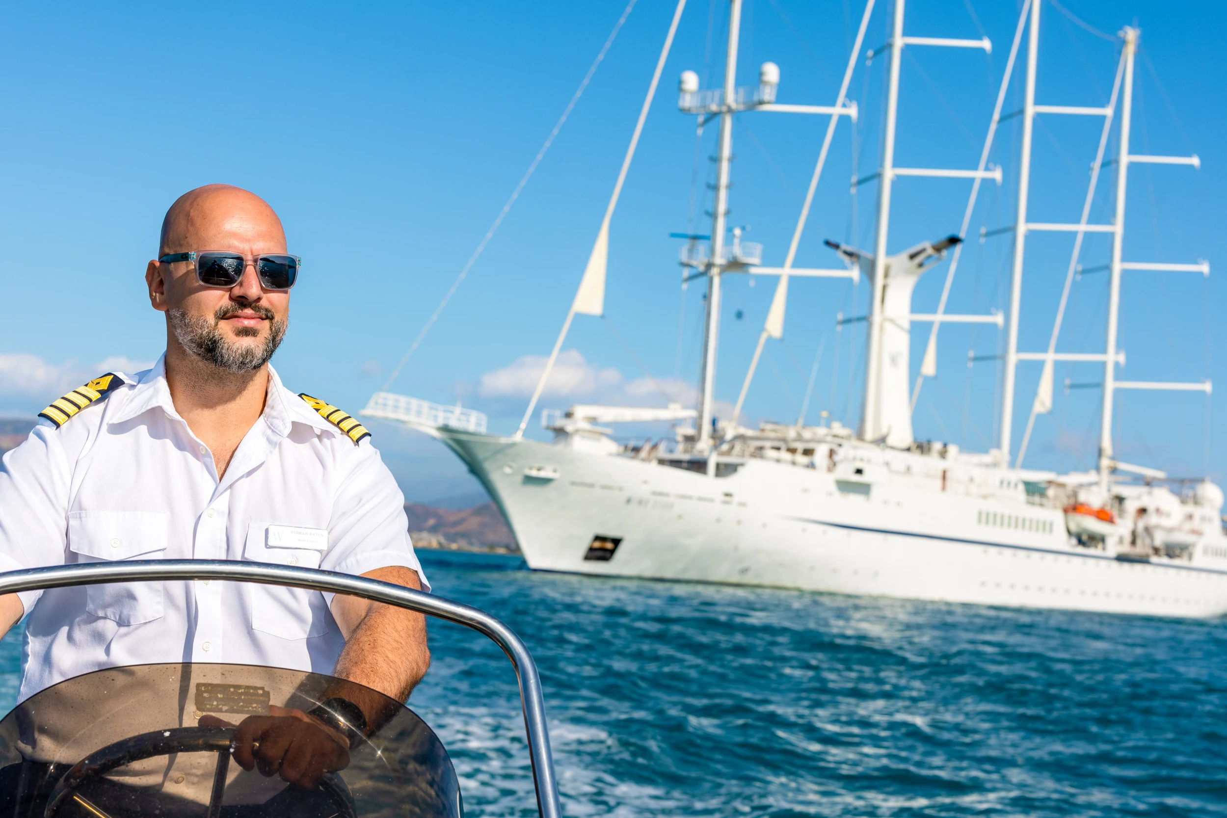 Windstar yacht sailing