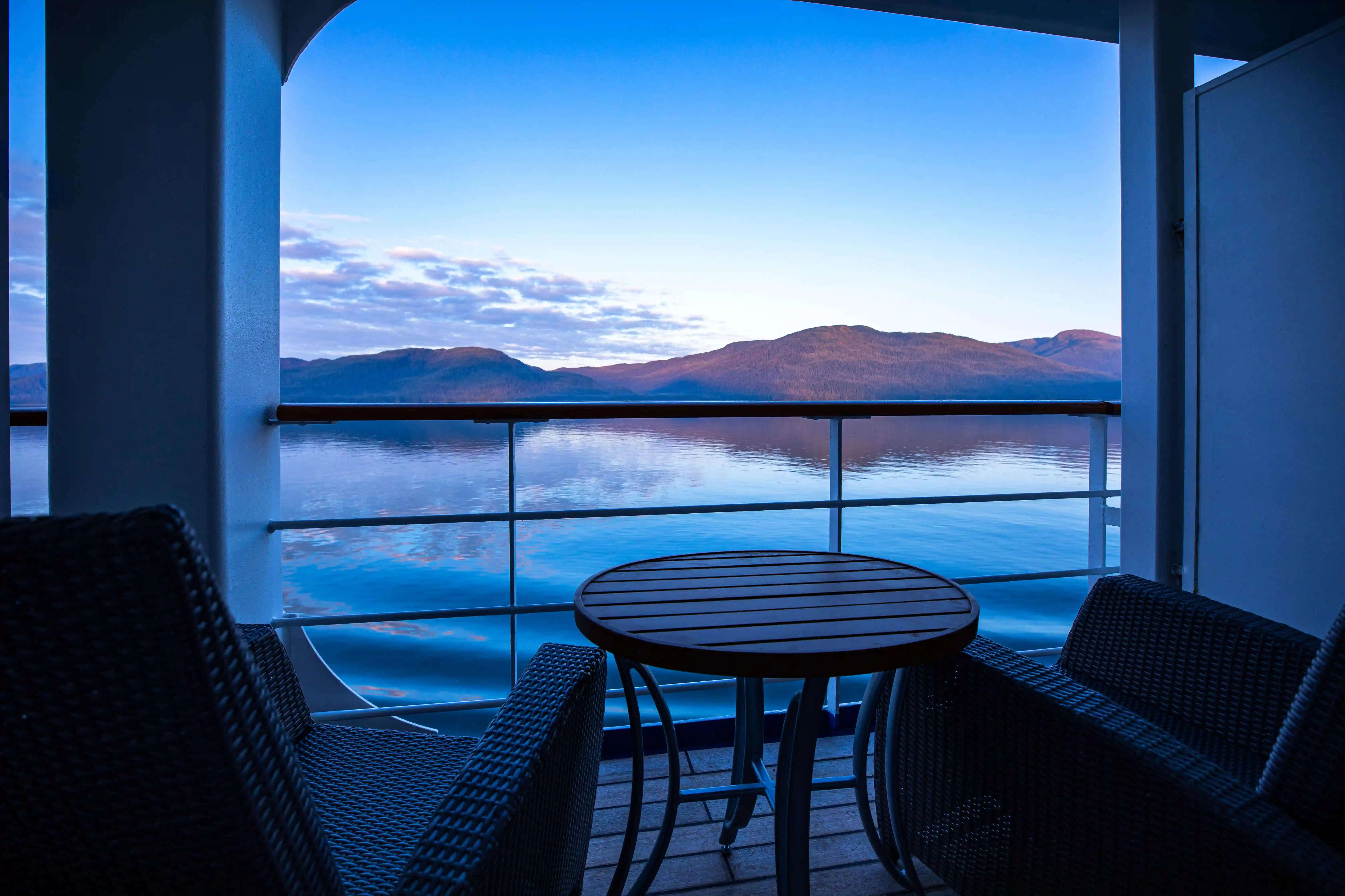 Azamara Alaska balcony suite