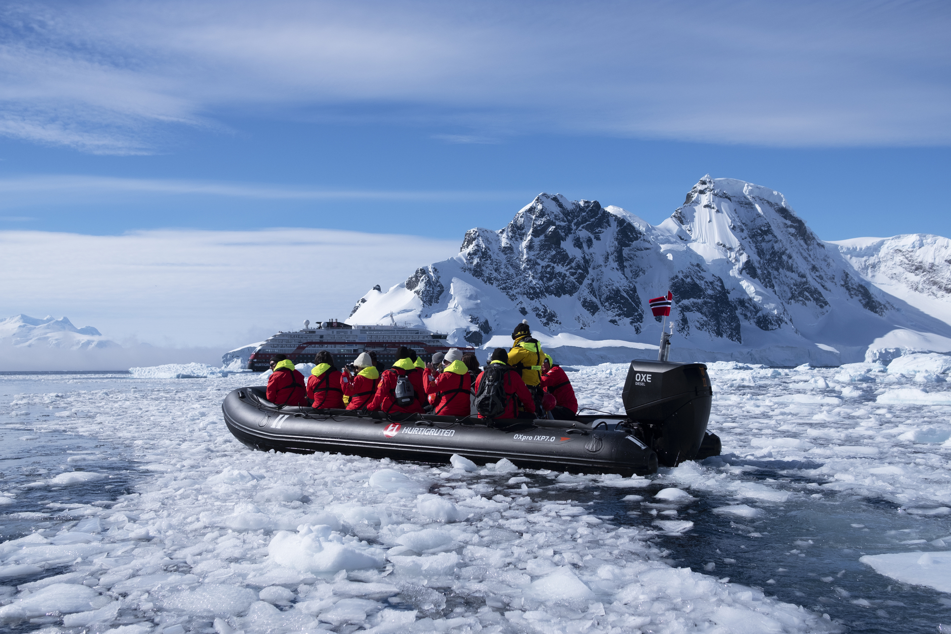 Dramatic Arctic Fjordscape