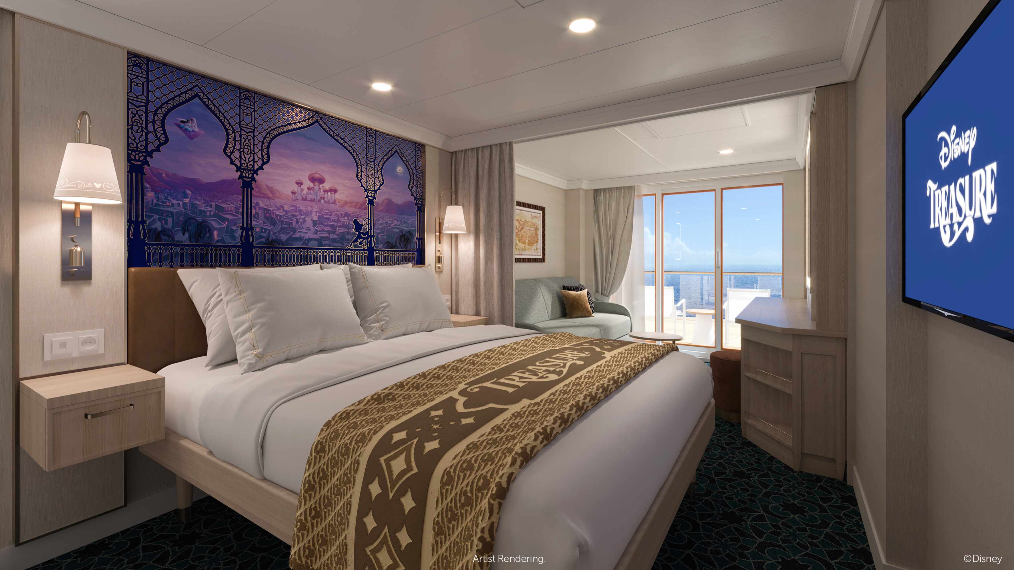 Disney Alaska Cruise family accommodations