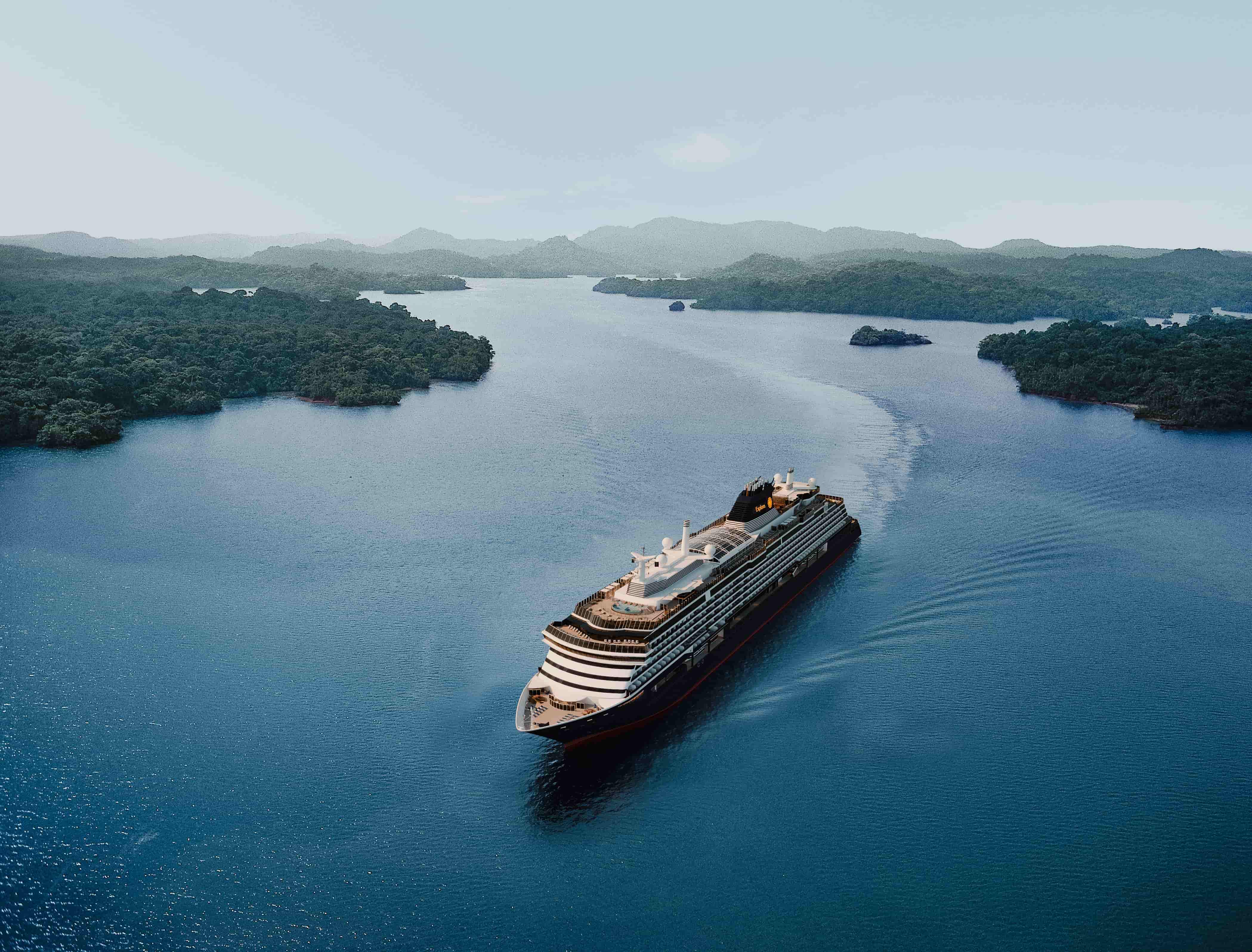 Explora Journeys luxury yacht sundeck pool