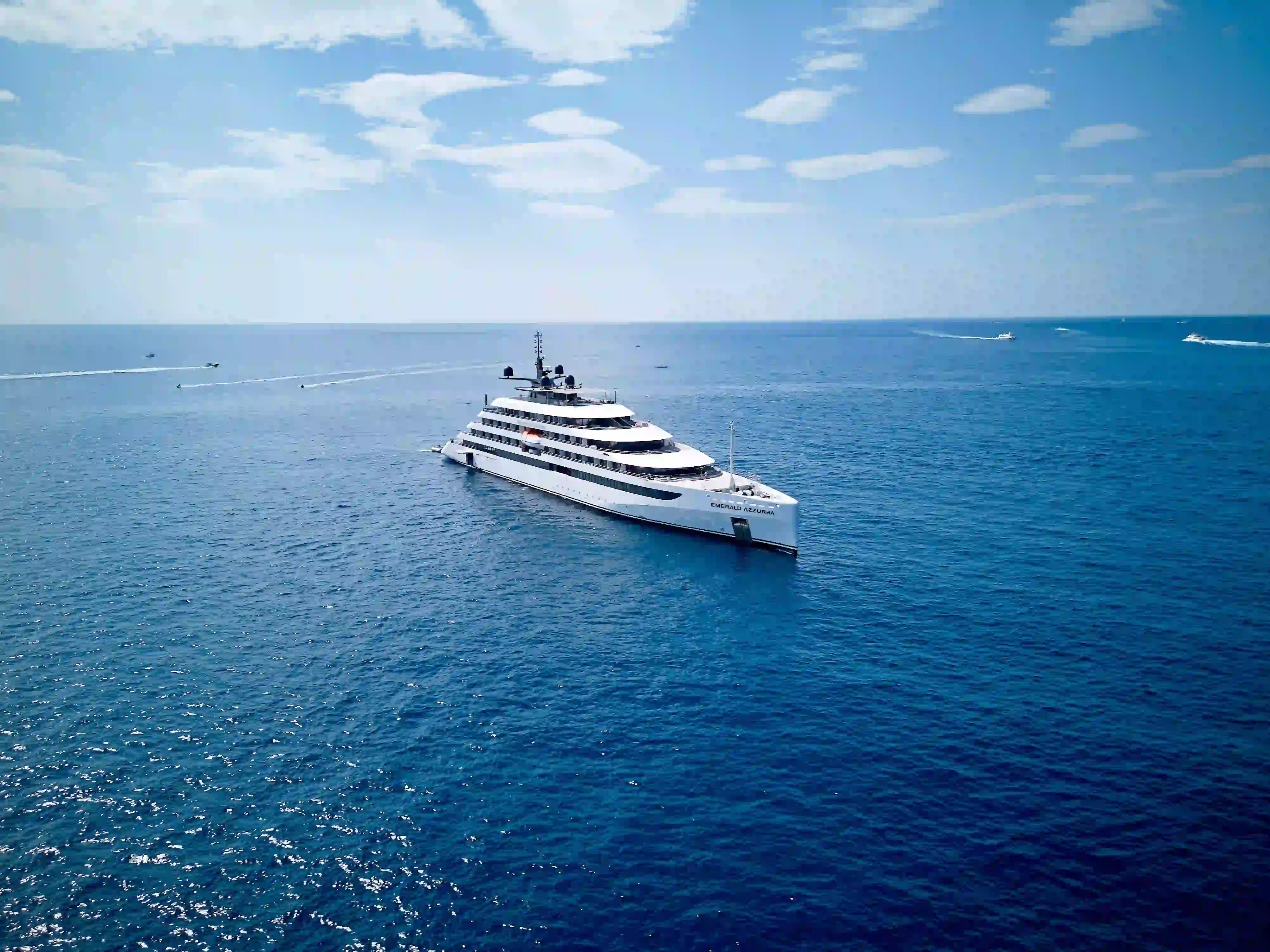 Emerald Yachts Mediterranean destination and scenic coastal views