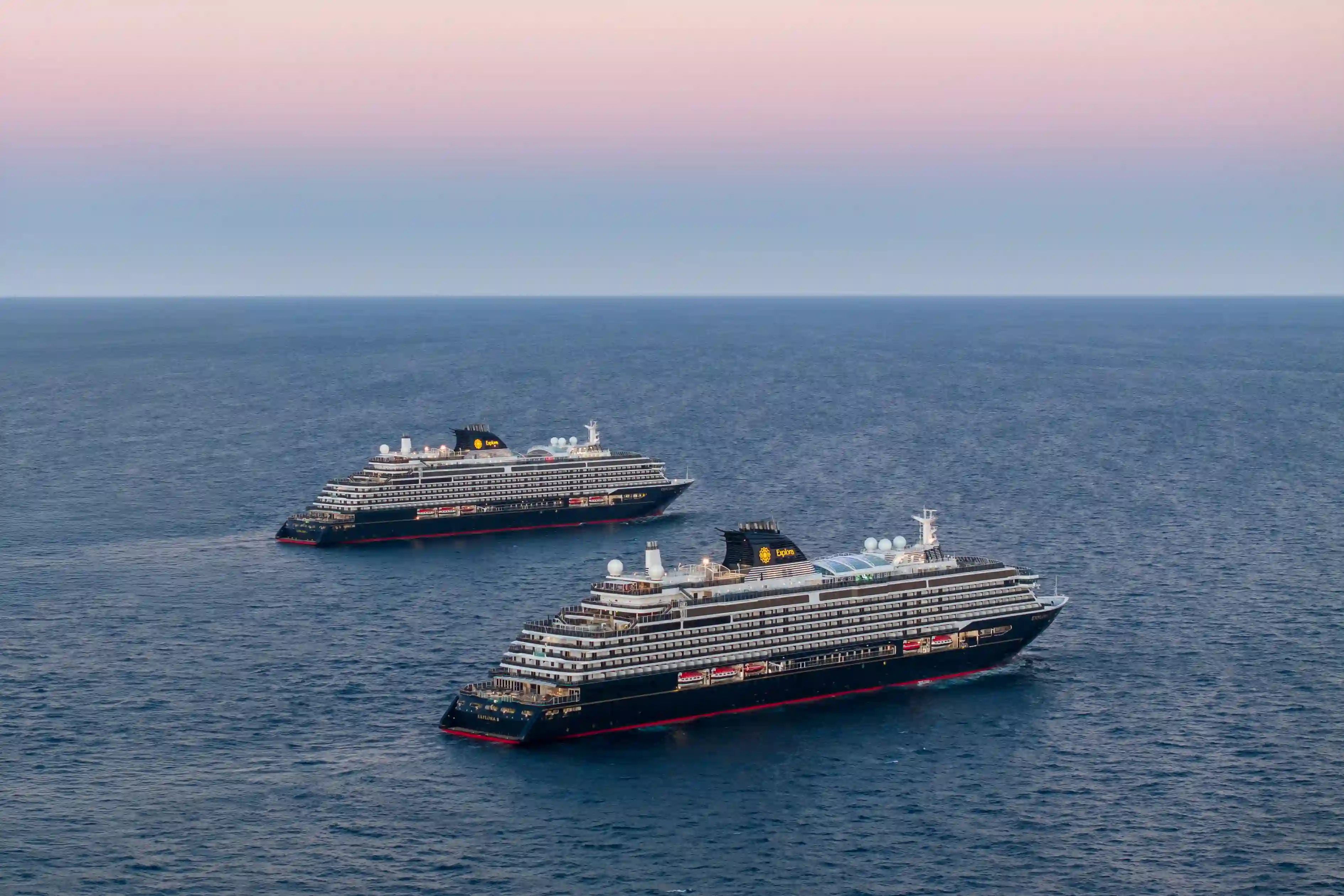 Explora I luxury cruise ship at sea