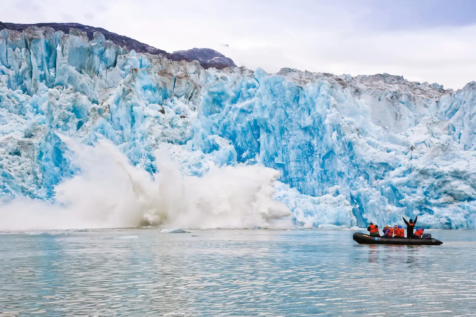 Tidewater Glaciers & Calving Ice