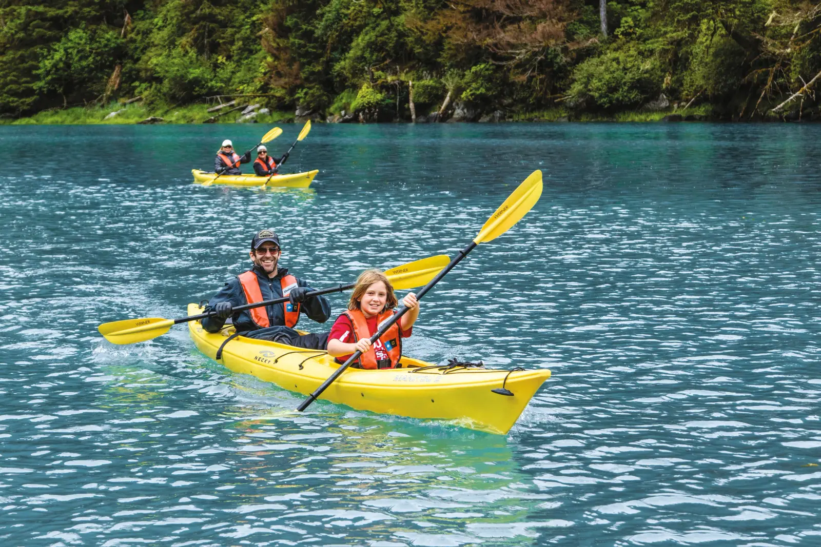 Sea Kayaking in Secluded Glacial Bays