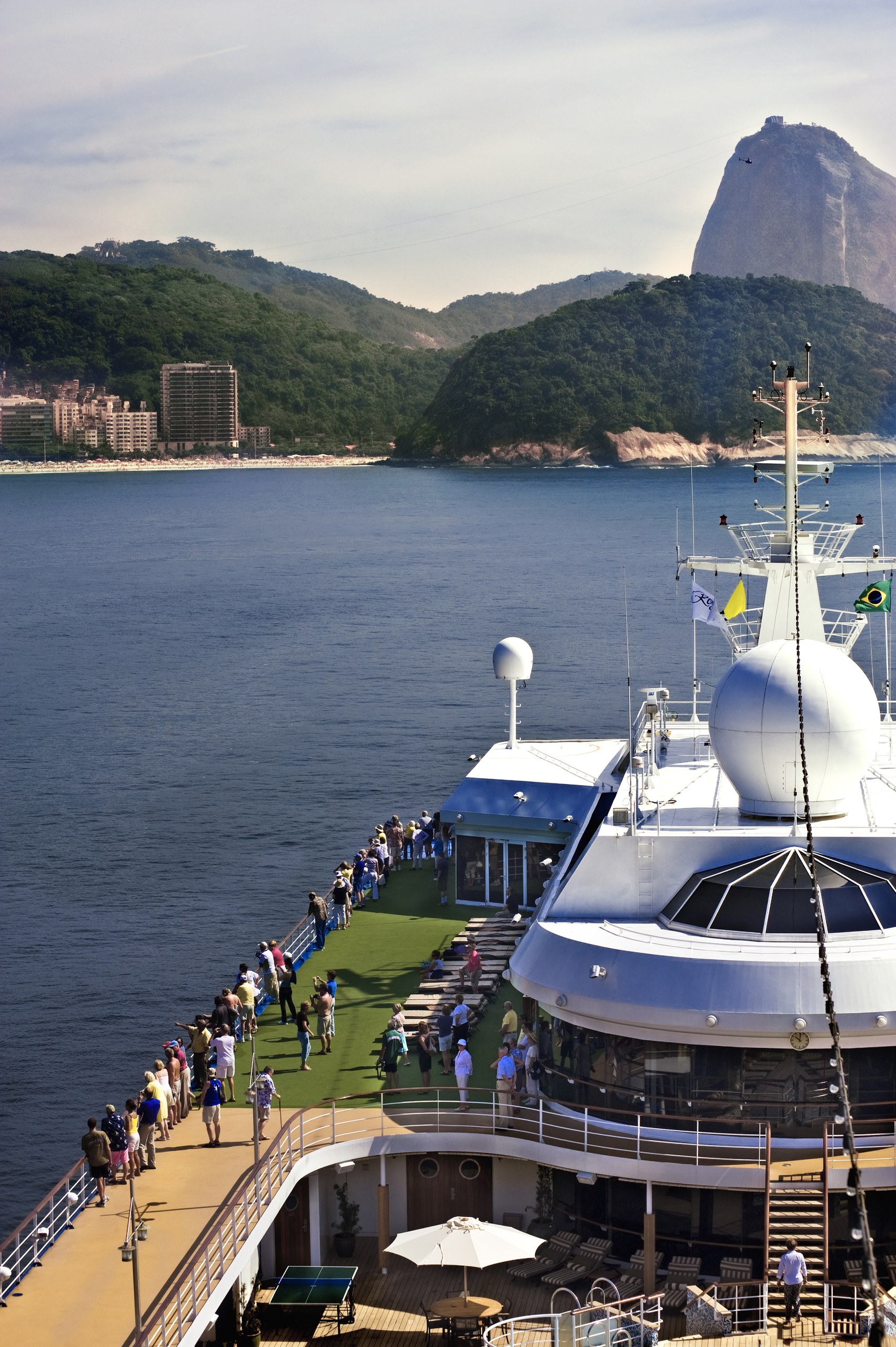 Luxury Cruise Vessel View