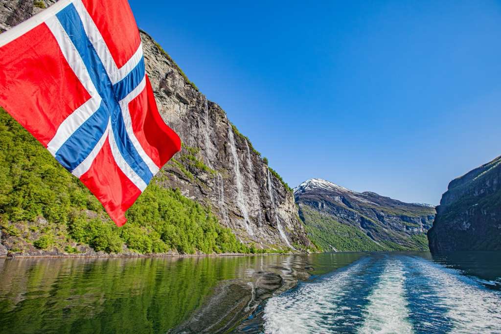 Sailing past Norway's fjords aboard Explora Journeys