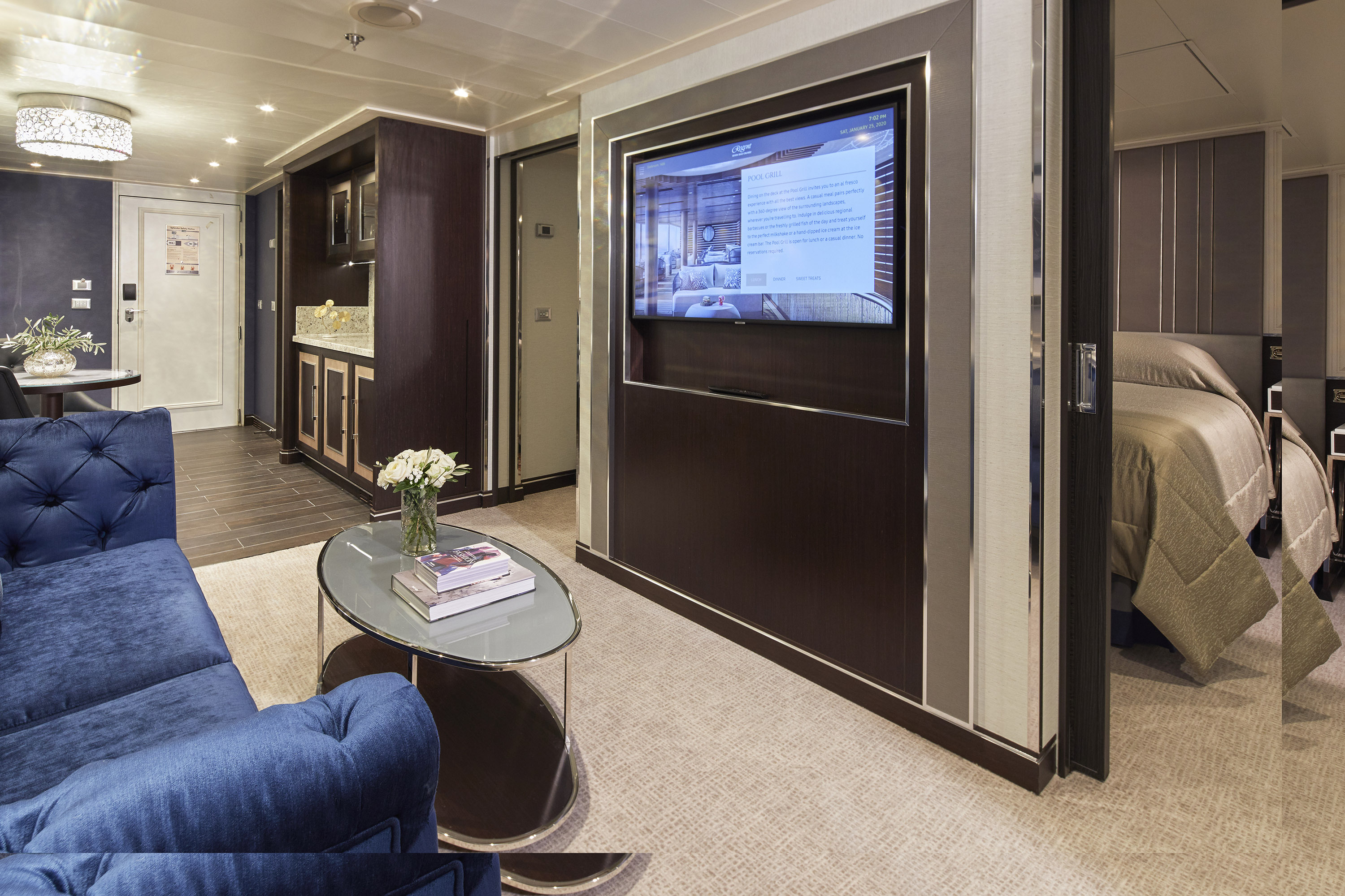 Regent Seven Seas luxury suite