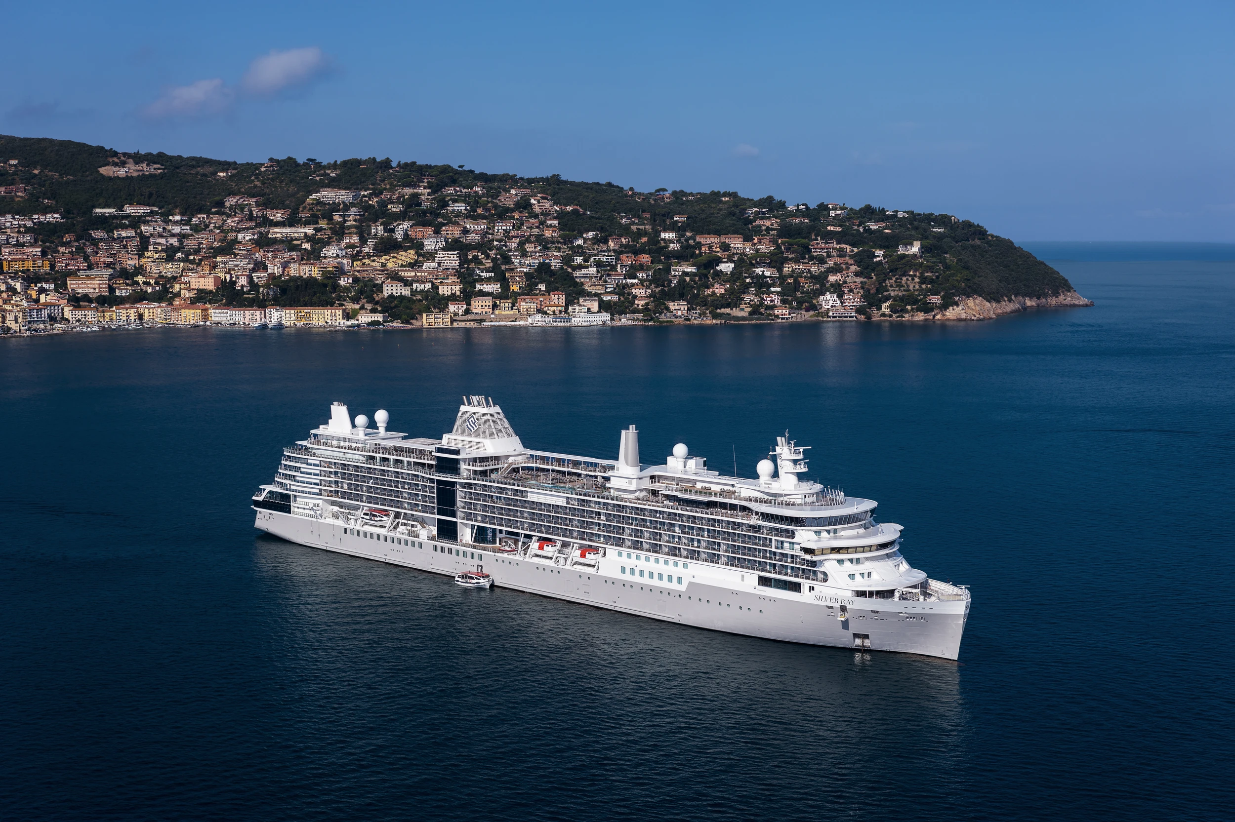 Silversea luxury cruise in Italian coastal waters