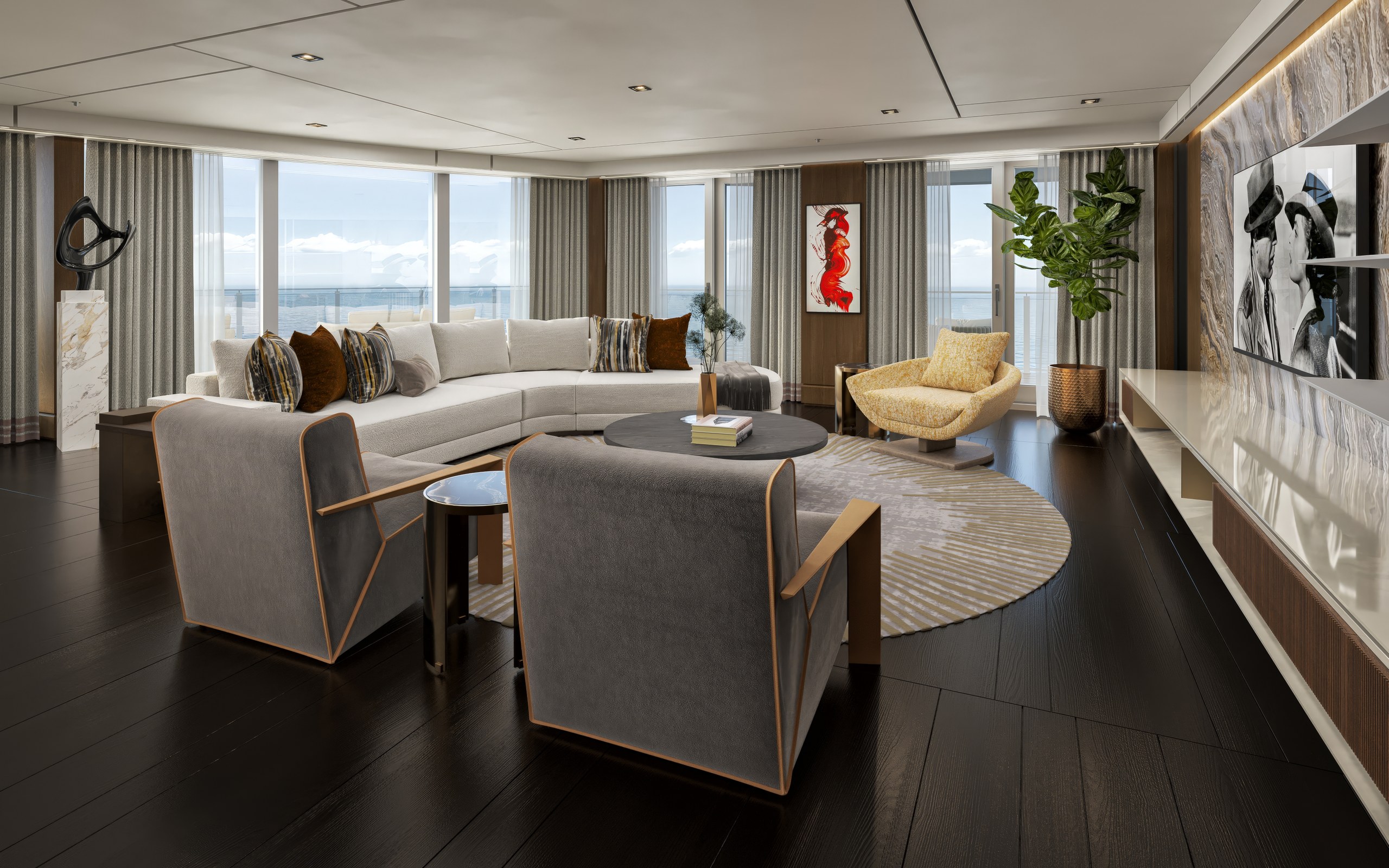The 5,800 sq ft Skyview Regent Suite