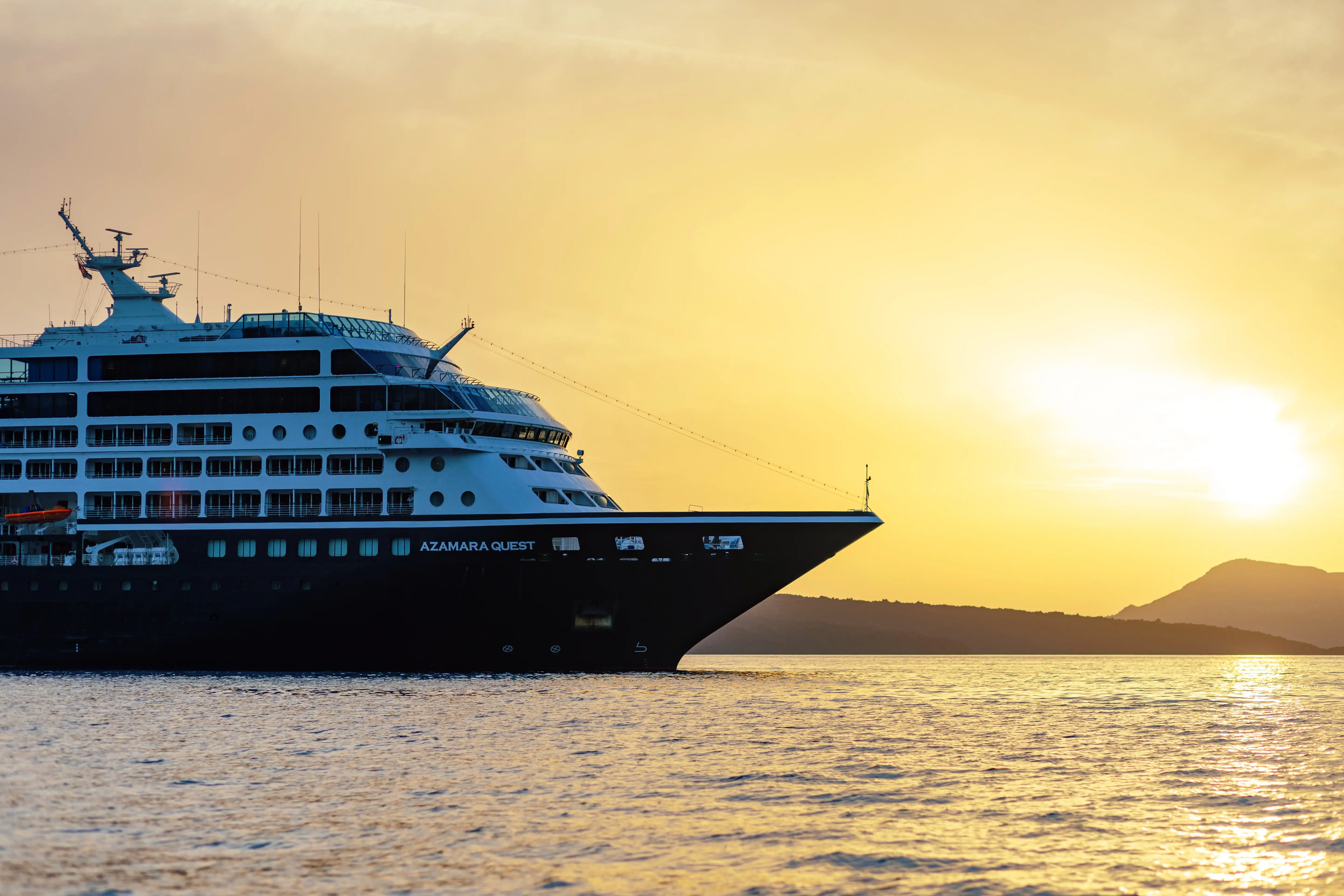 Small luxury cruise ship