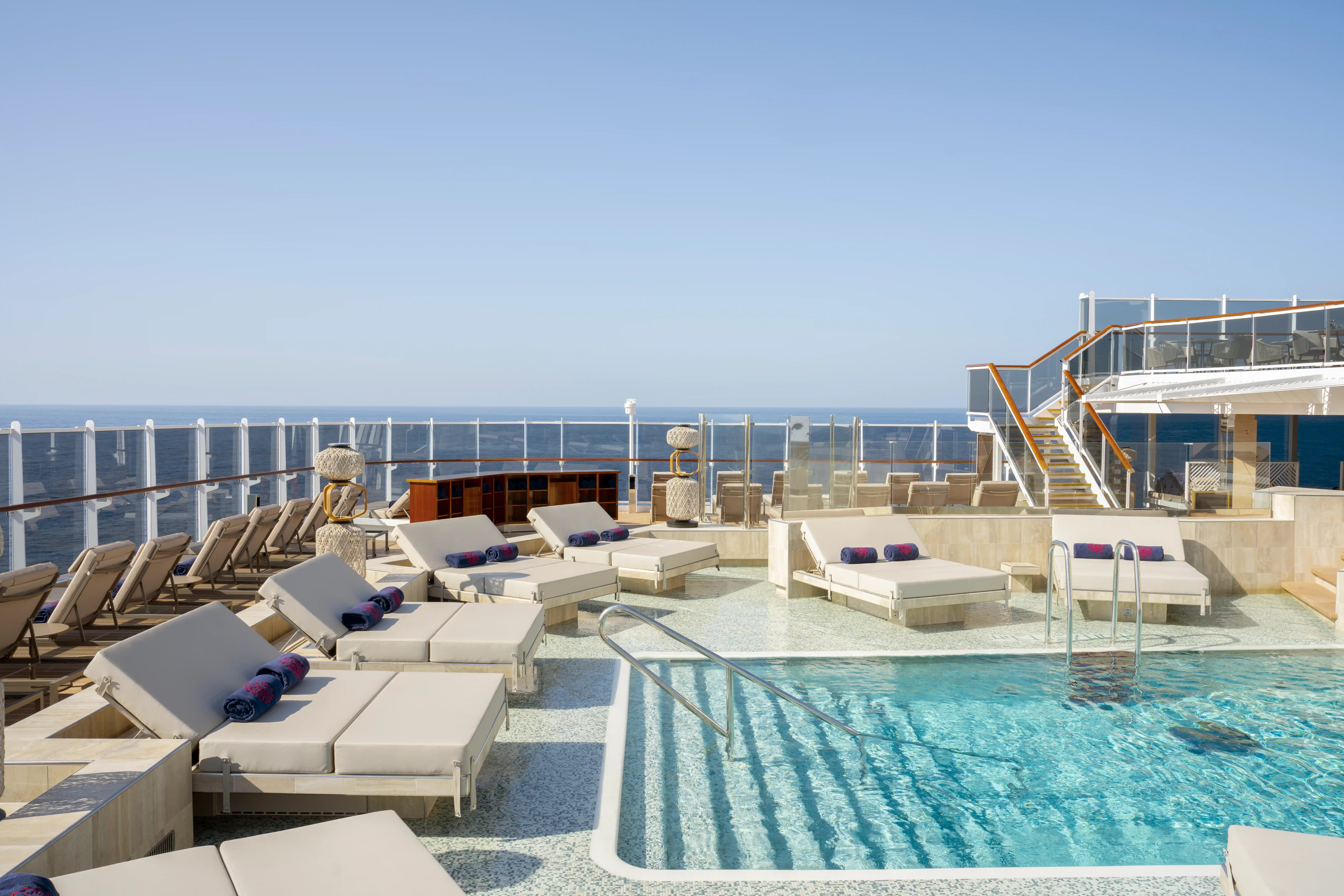 Luxury cruise suite comparison