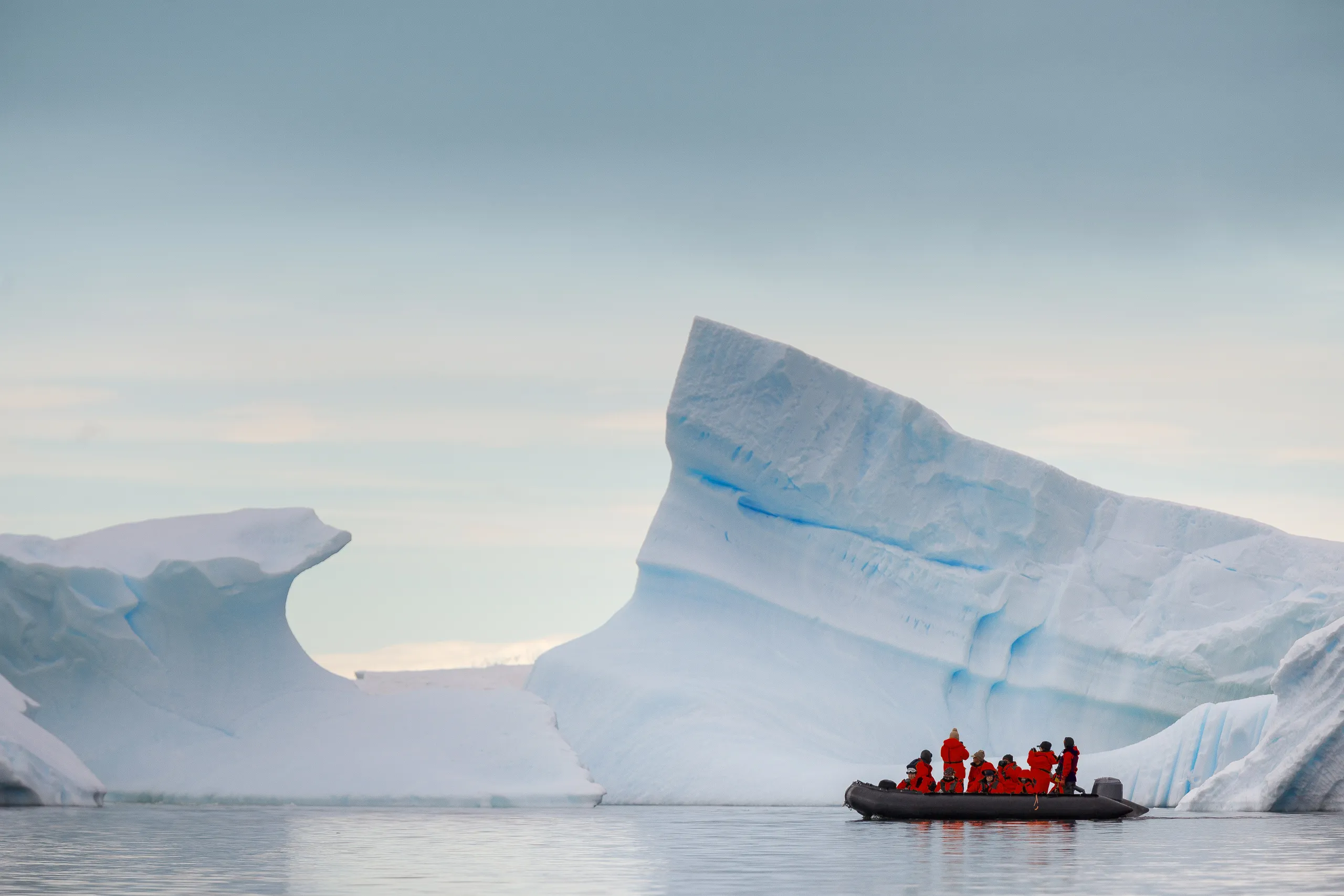 A Viking Antarctic landing is a guided, weather-dependent excursion — and flexibility is the whole point