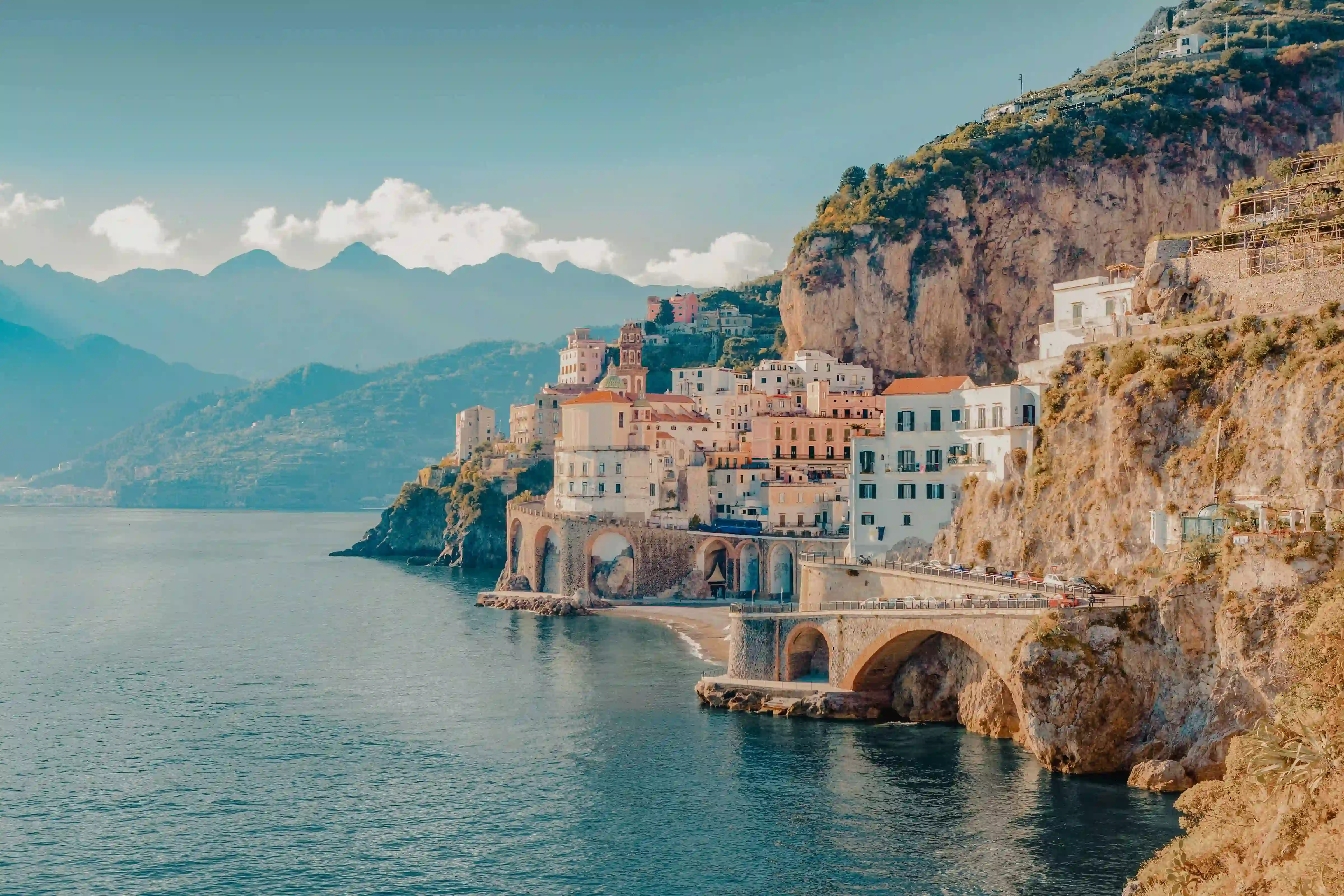 Amalfi Coast Italy Mediterranean Summer