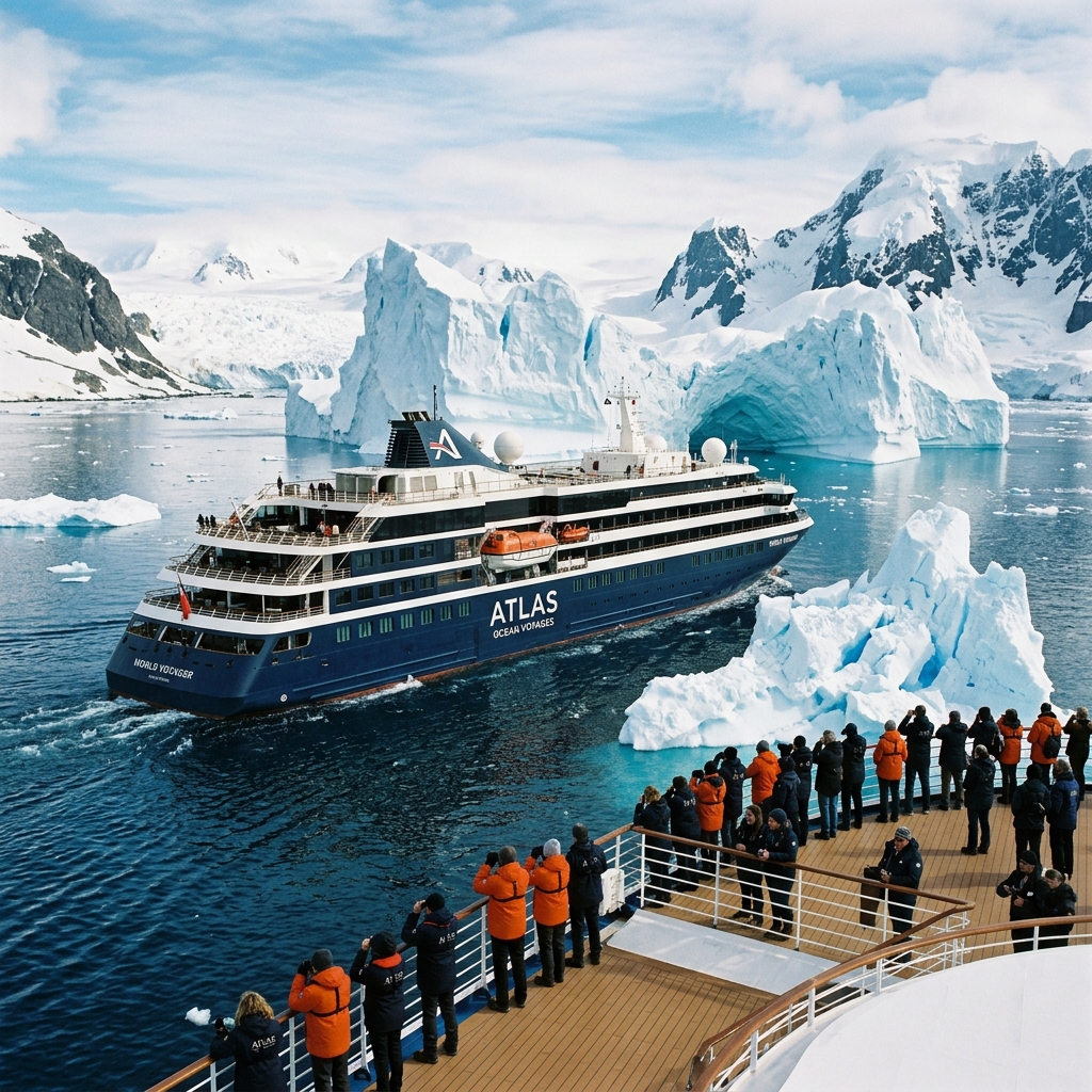Atlas Ocean Voyages cruise ship