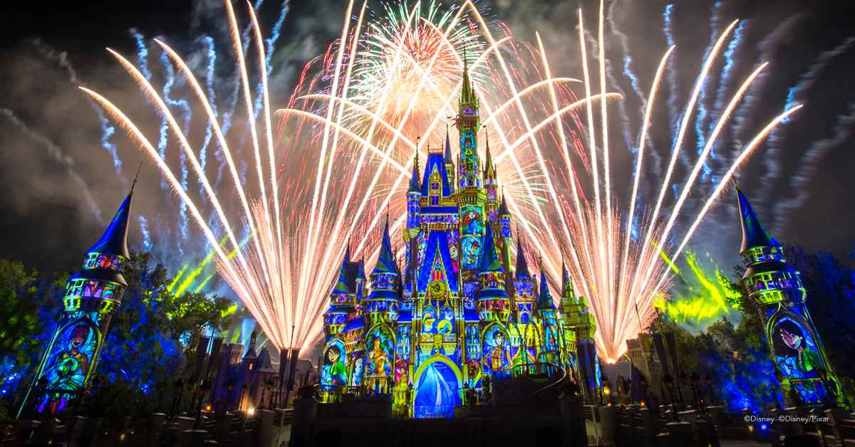 Magic Kingdom Fireworks