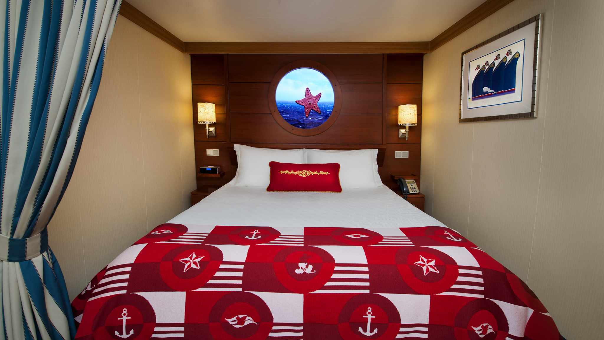 Disney Caribbean Cruise family stateroom accommodations