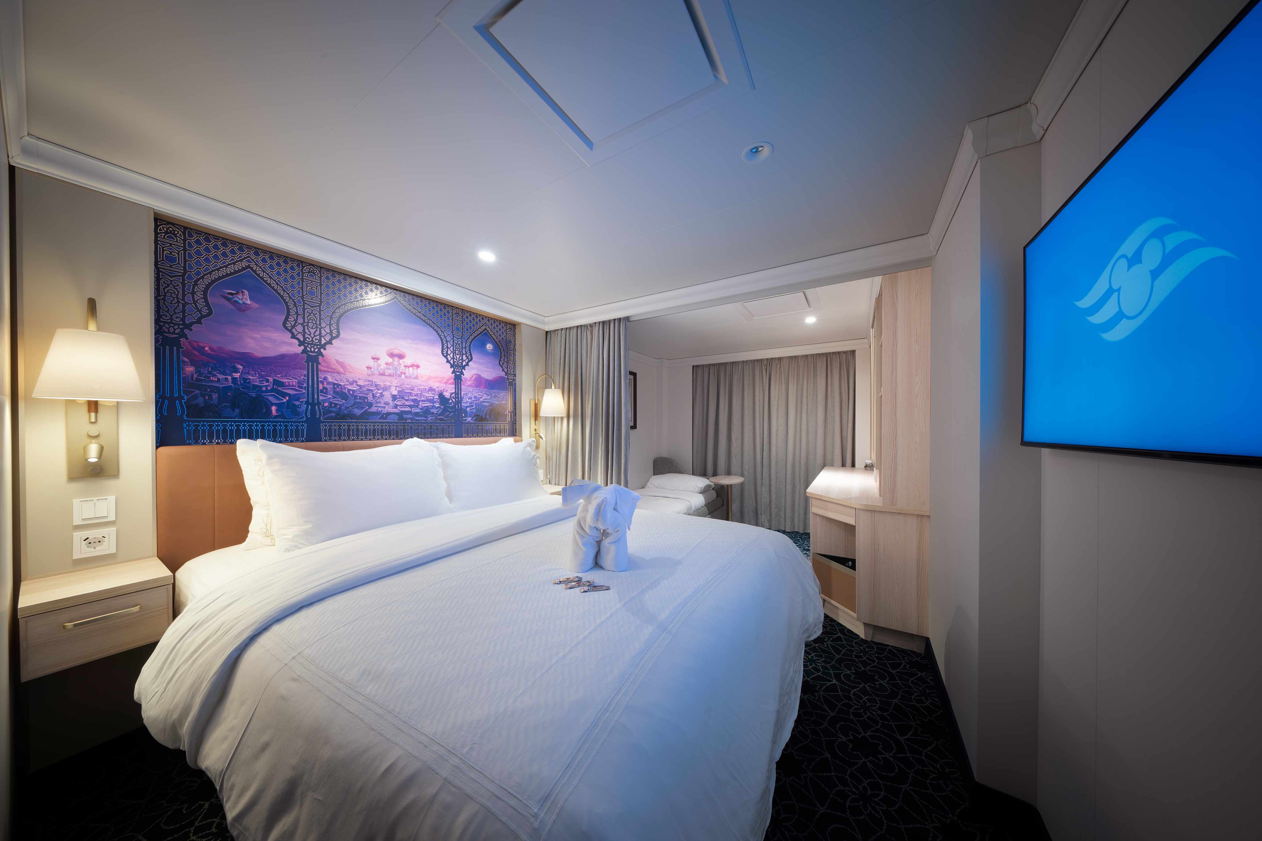 Disney Cruise Line family stateroom