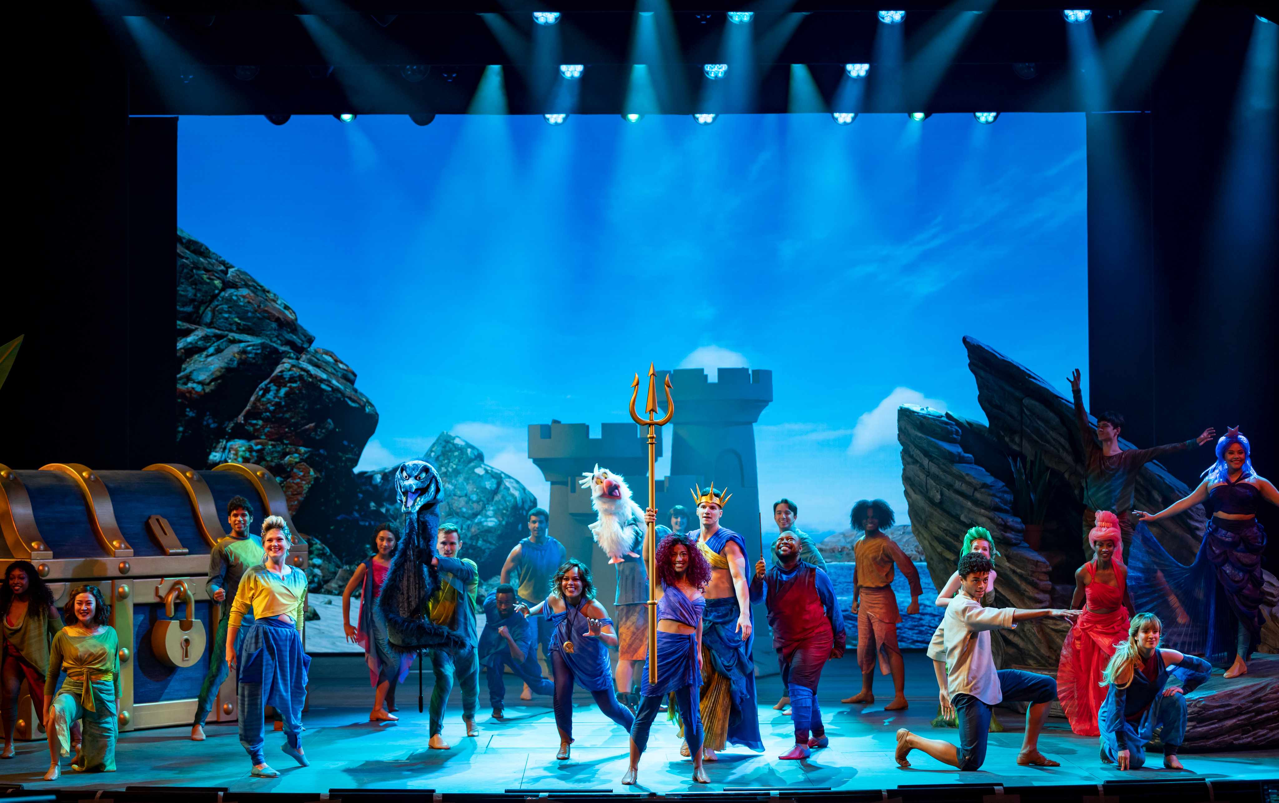 Broadway-style Disney production live on stage