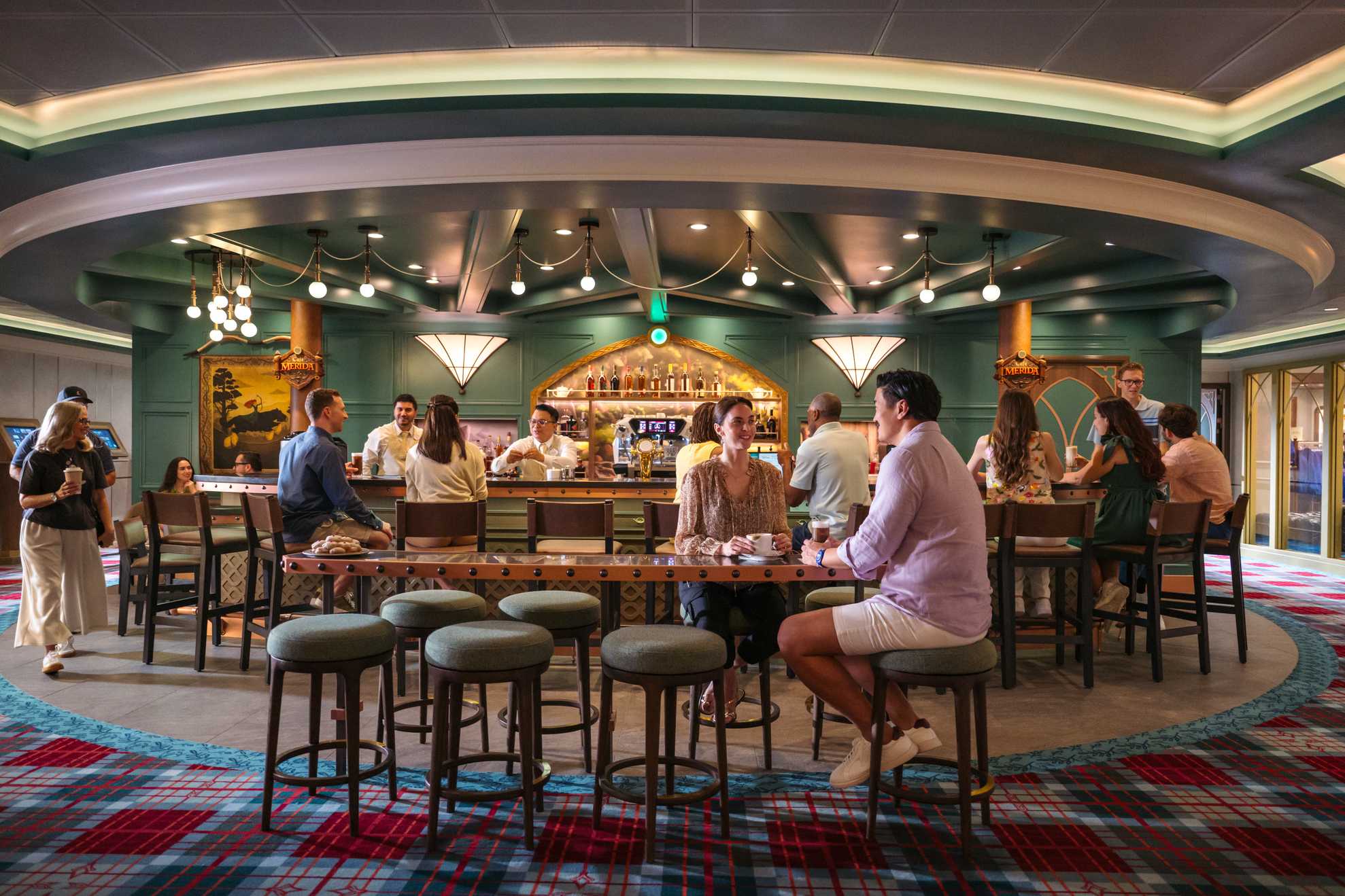 Palo Steakhouse adults-only fine dining restaurant aboard Disney Wish