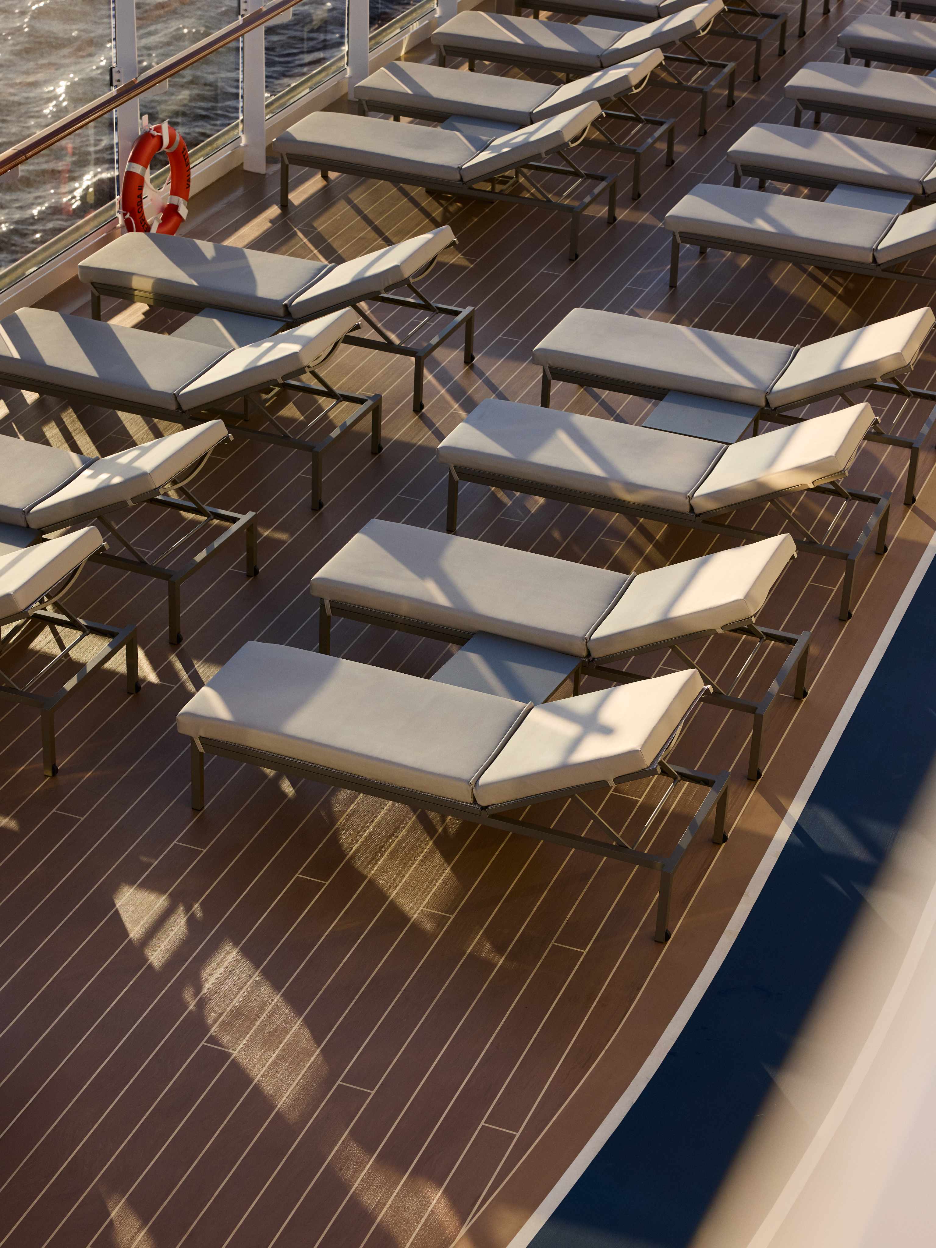 Spacious public areas aboard Explora IV