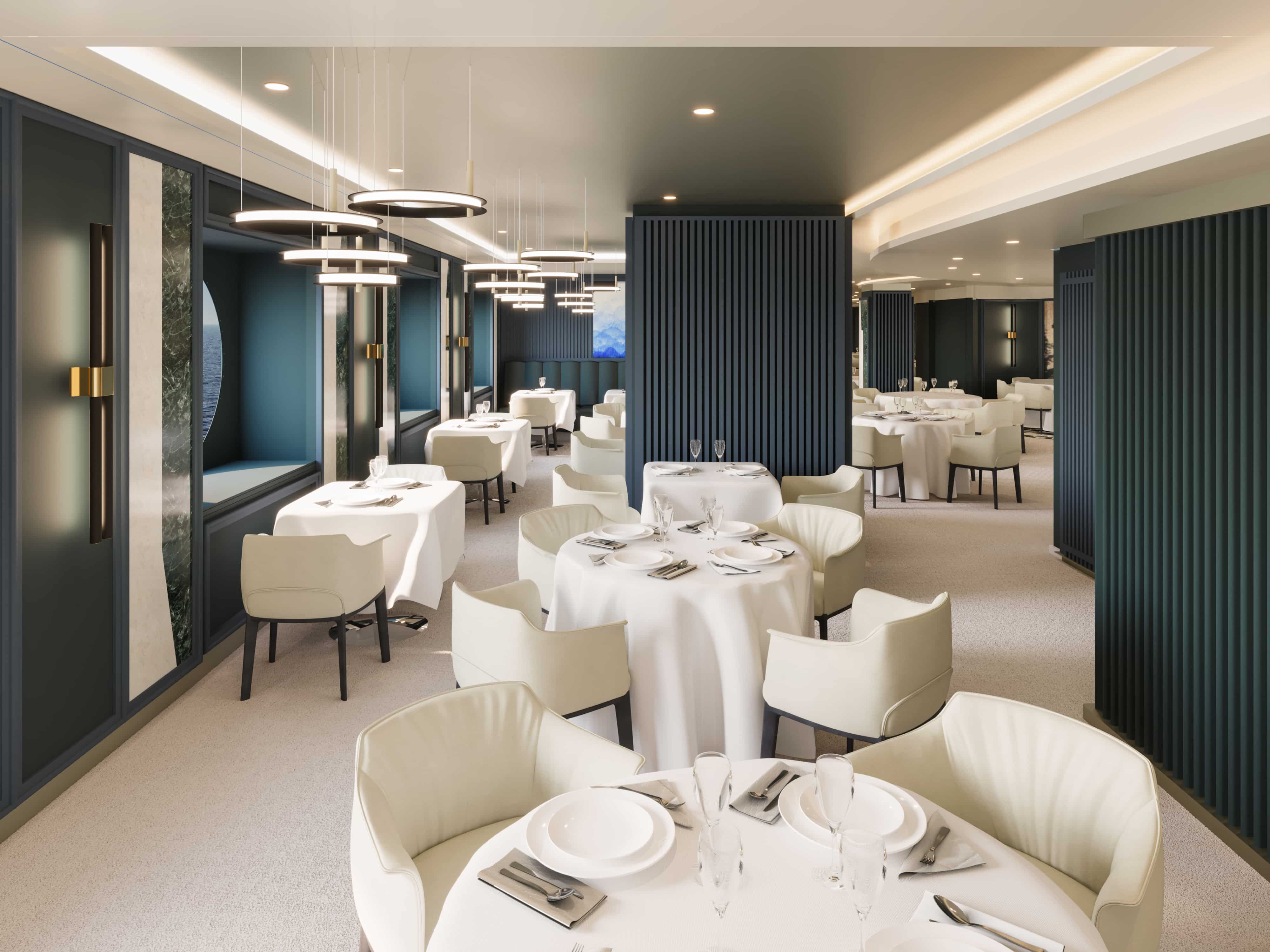 Premium tasting menu presentation at Anthology