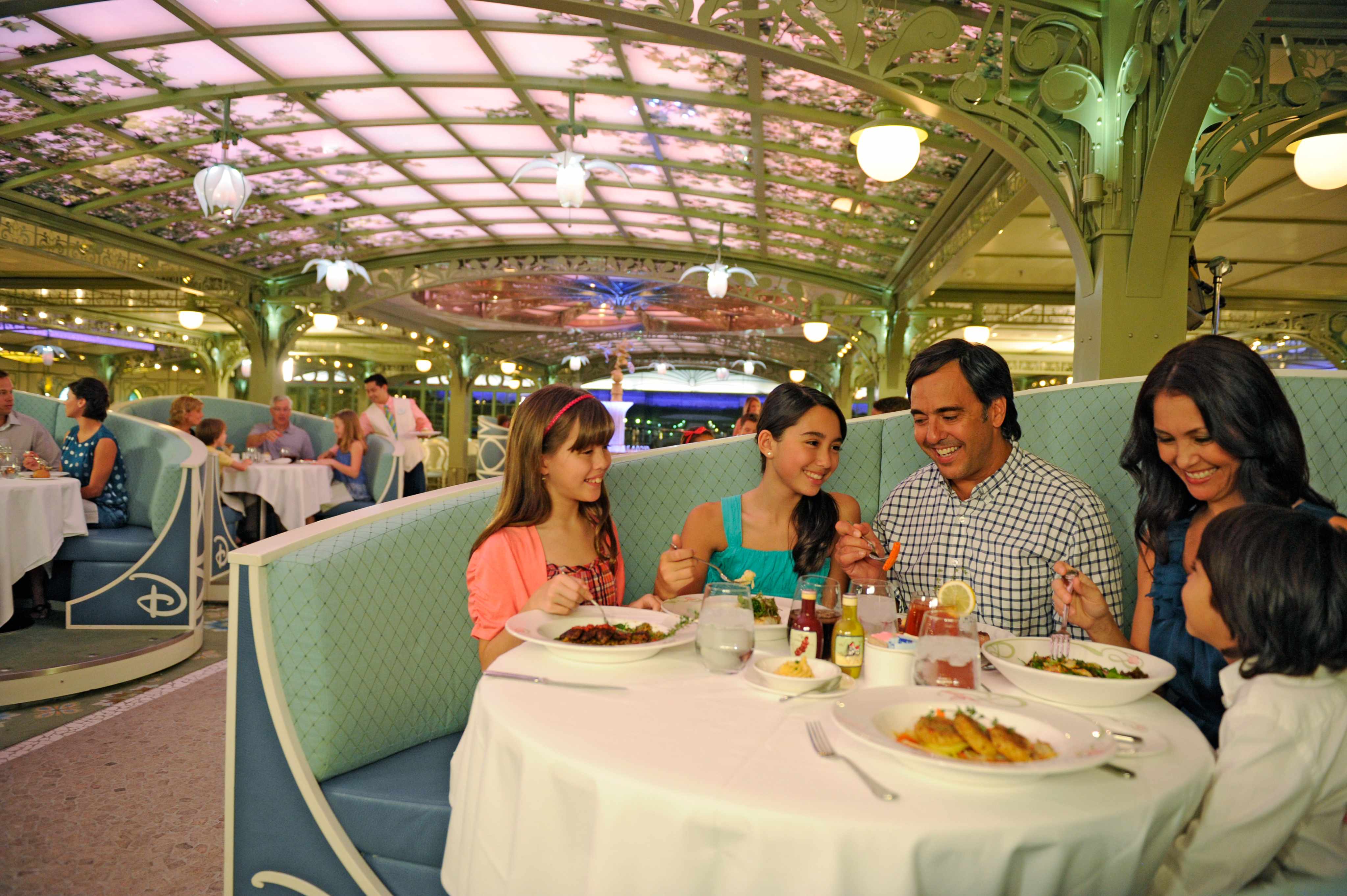 Disney Cruise rotational dining experience