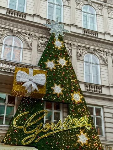 Spectacular Holiday Light Display in Historic City Center