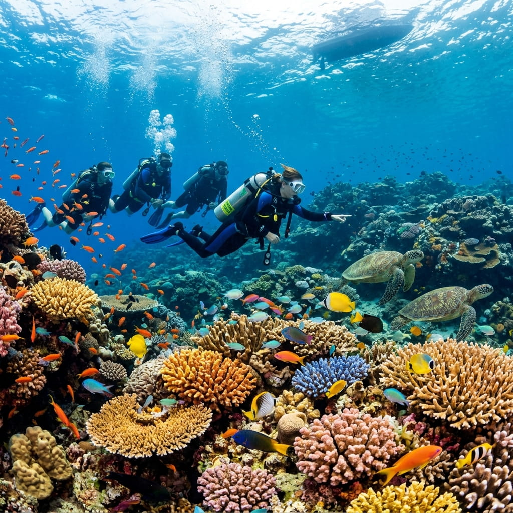 Aquarium travel program ocean wildlife expedition experience