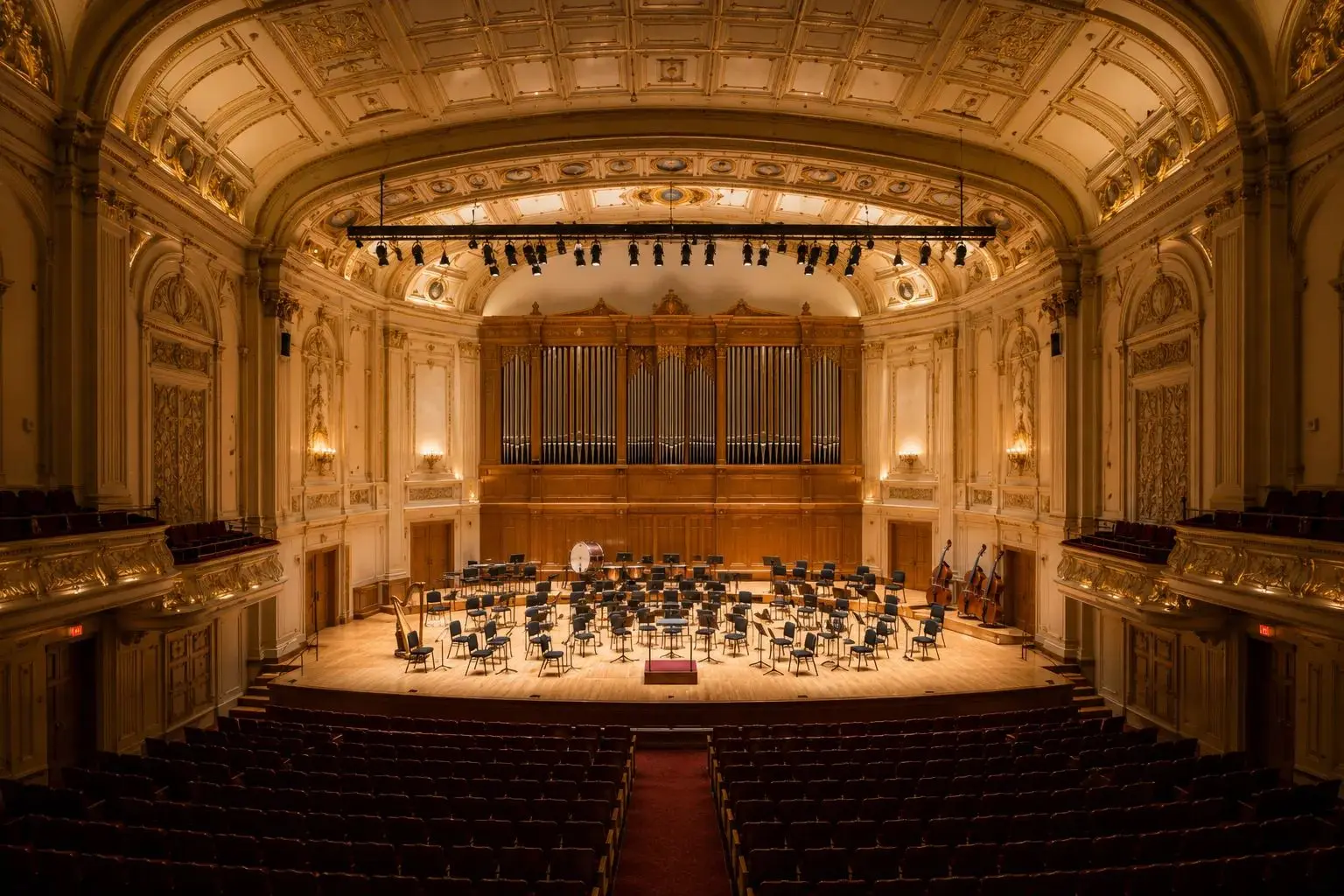 Vienna classical music travel — historic symphony concert hall