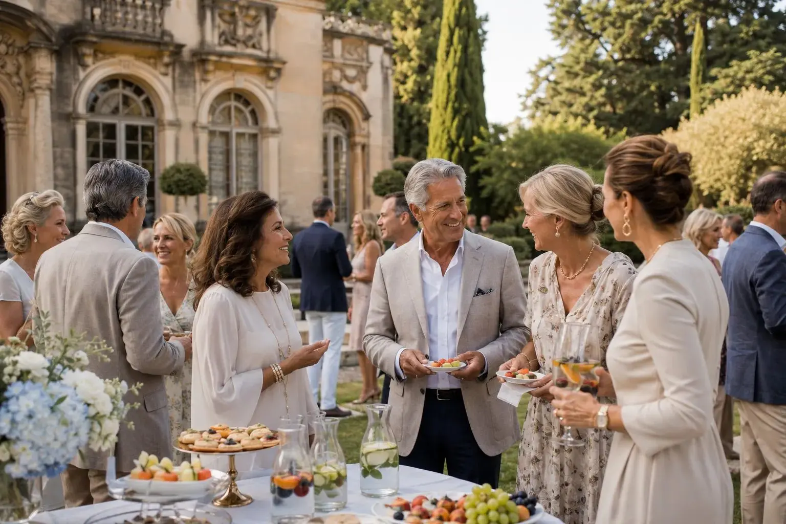 Private luxury reception and exclusive cultural event for symphony orchestra patron travel programs