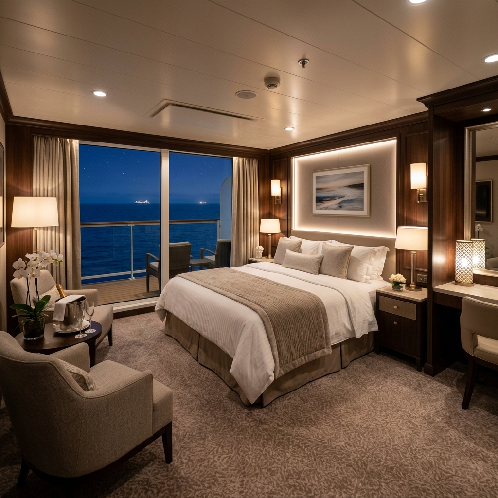 Luxury cruise suite pricing comparison