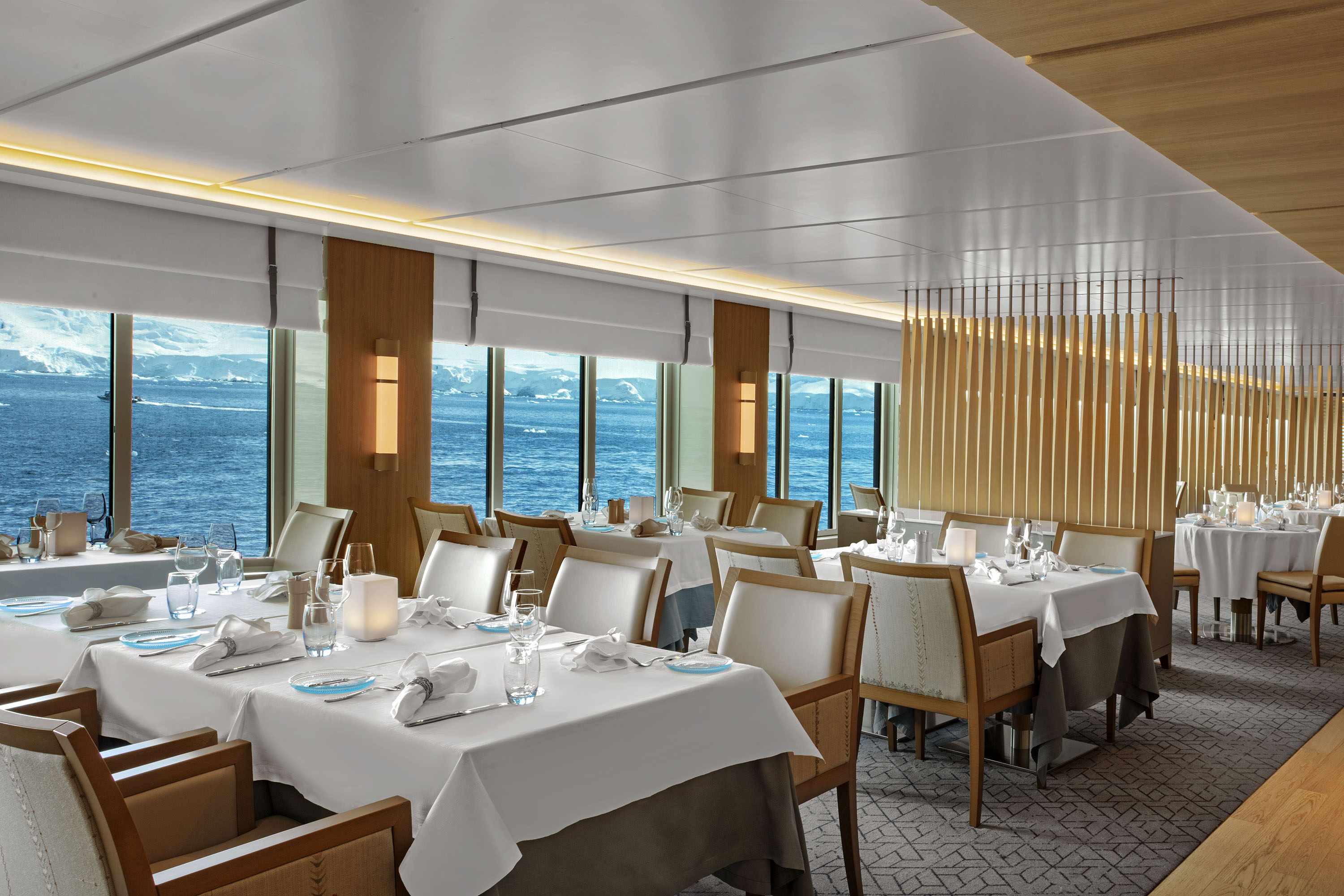Viking ocean ship stateroom elegant Scandinavian design
