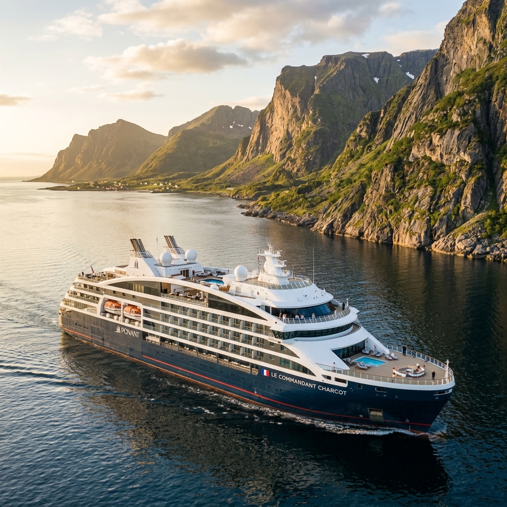 Ponant cruise ship