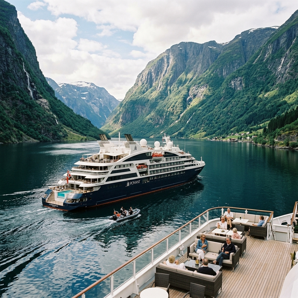 Ponant luxury expedition yacht