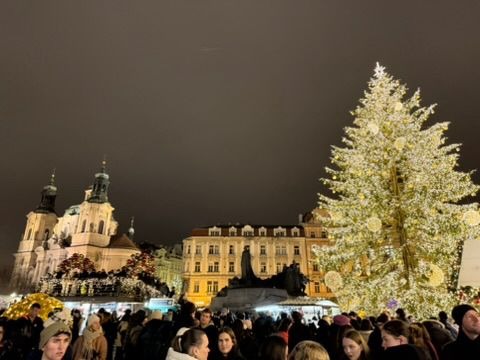 Old Town Square Christmas Market, Prague