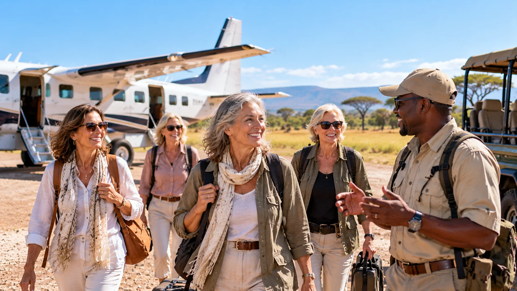 Coordinated Logistics & Experienced Operators - Luxury African Safari for Solo Women