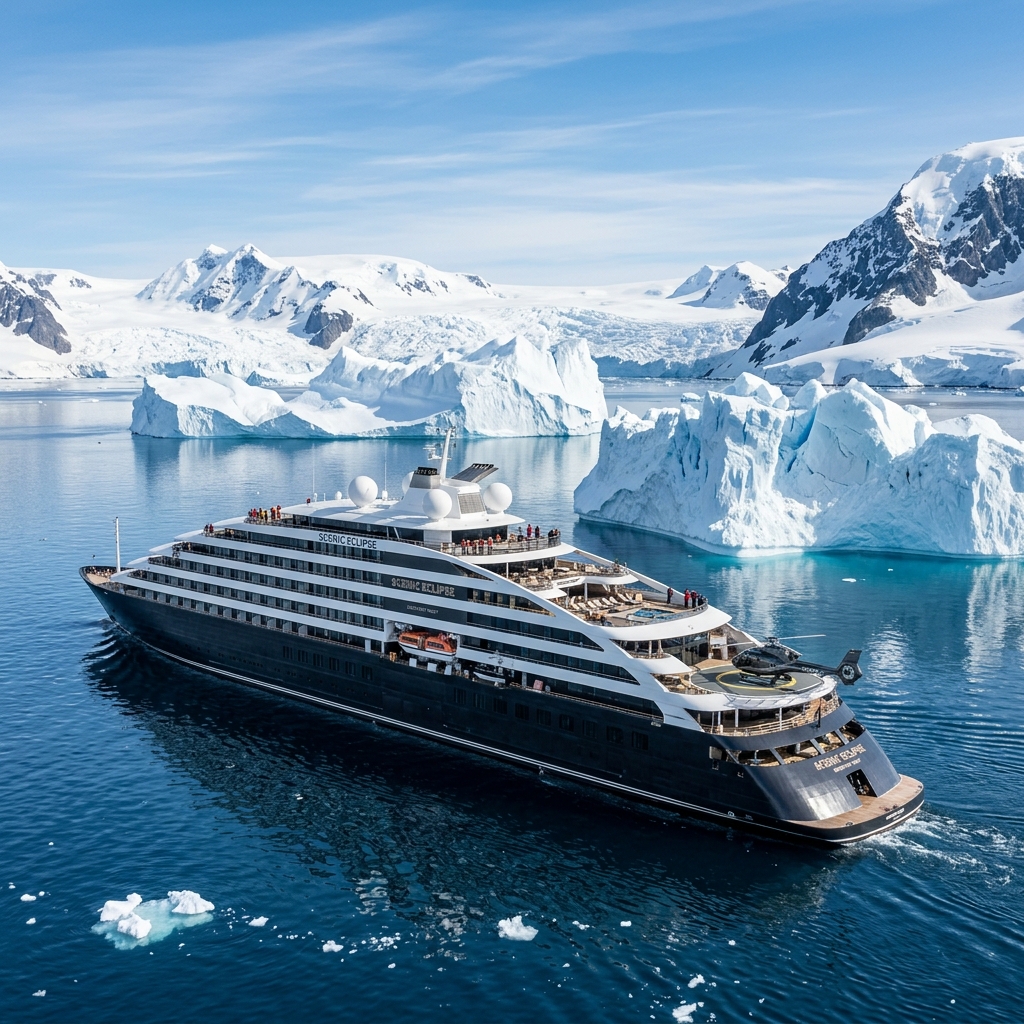 Scenic Eclipse cruise ship