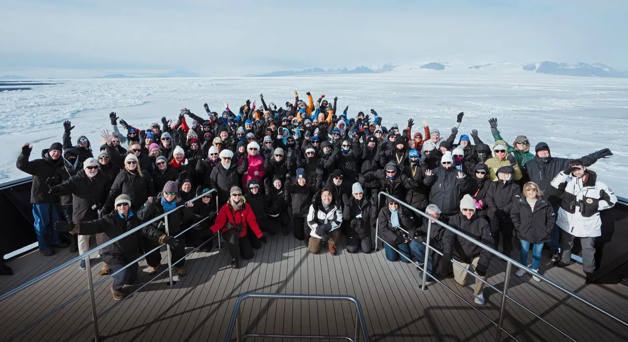 Expert planning for Drake Passage crossing on luxury expedition ship Antarctica