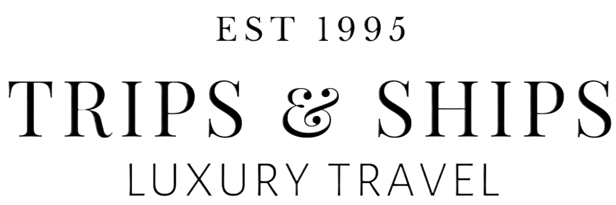 Trips and Ships luxury travel company logo
